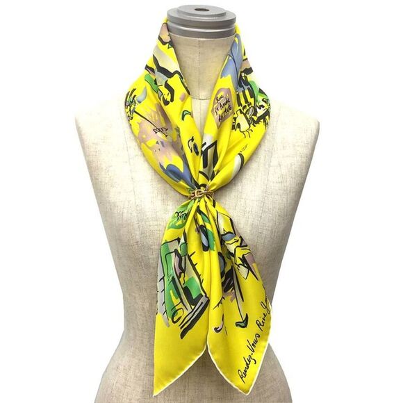 HERMES Vintage Silk Scarf - Picture 2 of 3